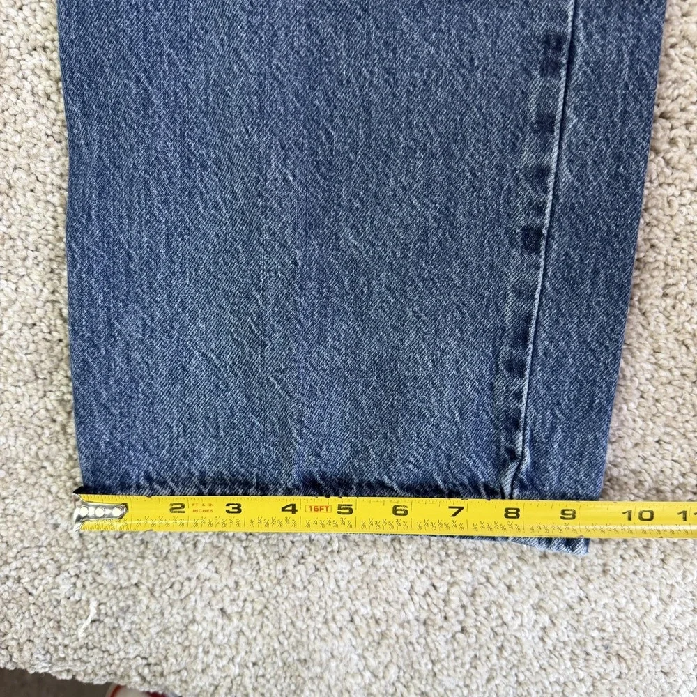 Levis 565 Jeans Mens 38x30 Medium Wash Blue Denim Relaxed Straight Casual Pants